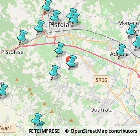 Mappa Via Loreto e Carraiola, 51034 Pistoia PT, Italia (5.91765)