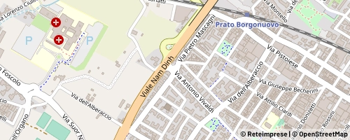 Mappa Prato