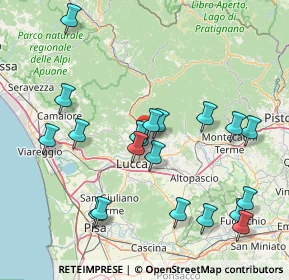 Mappa Via del Brennero, 55012 Capannori LU, Italia (16.994)