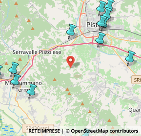 Mappa 51034 Serravalle Pistoiese PT, Italia (6.27385)