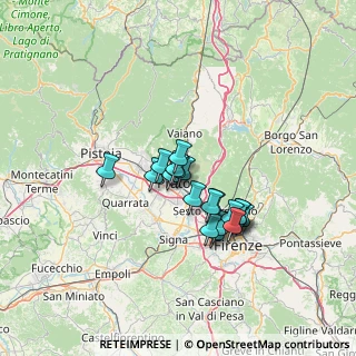 Mappa Via del Palco, 59100 Prato PO, Italia (10.3205)