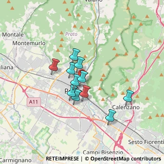 Mappa Via del Palco, 59100 Prato PO, Italia (2.54909)
