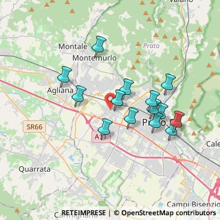 Mappa Via Ionio, 59100 Prato PO, Italia (3.37857)
