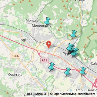 Mappa Via Ionio, 59100 Prato PO, Italia (4.68273)