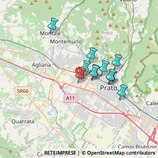 Mappa Via della Gora, 59100 Prato PO, Italia (2.76455)