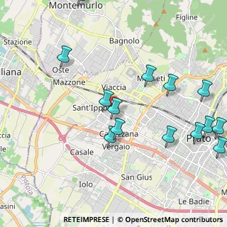 Mappa Via della Gora, 59100 Prato PO, Italia (2.52214)