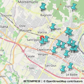 Mappa Via della Gora, 59100 Prato PO, Italia (2.67667)