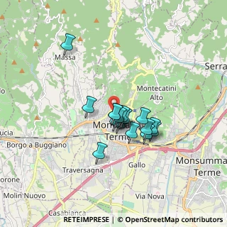 Mappa Via Andrea Bacci, 51016 Montecatini Terme PT, Italia (1.20588)