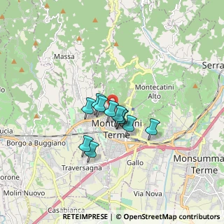 Mappa Via Andrea Bacci, 51016 Montecatini Terme PT, Italia (1.12182)