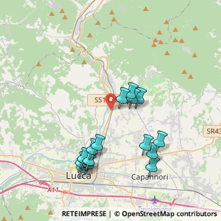 Mappa S.da Statale, 55012 Capannori LU, Italia (4.22875)