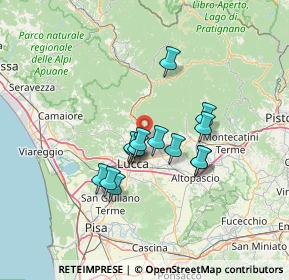 Mappa S.da Statale, 55012 Capannori LU, Italia (10.73714)