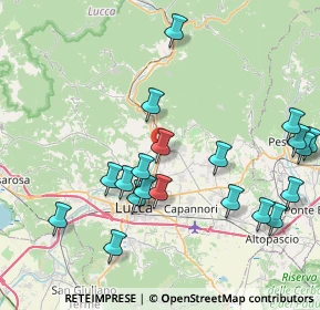 Mappa S.da Statale, 55012 Capannori LU, Italia (9.212)