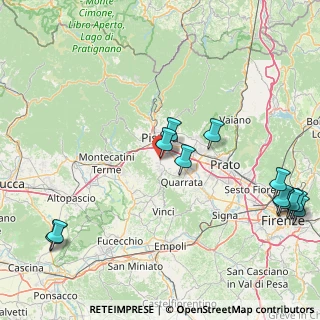 Mappa Via di Montalbano, 51100 Serravalle Pistoiese PT, Italia (21.84083)