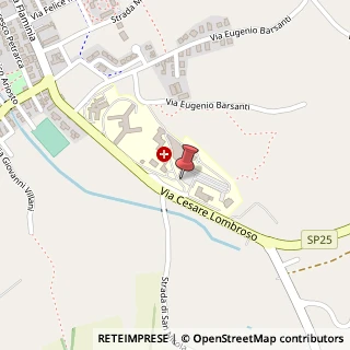 Mappa Via Cesare Lombroso, 84, 61122 Pesaro, Pesaro e Urbino (Marche)