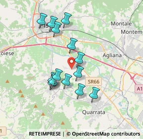 Mappa Via dello Sparito, 51100 Pistoia PT, Italia (3.23071)