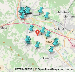 Mappa Via dello Sparito, 51100 Pistoia PT, Italia (4.05316)