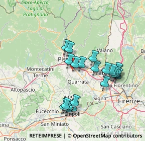 Mappa Via dello Sparito, 51100 Pistoia PT, Italia (13.7835)