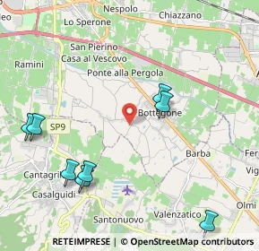 Mappa Via dello Sparito, 51100 Pistoia PT, Italia (3.08091)