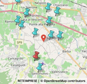 Mappa Via dello Sparito, 51100 Pistoia PT, Italia (2.21615)