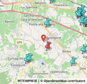 Mappa Via dello Sparito, 51100 Pistoia PT, Italia (3.4745)