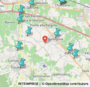 Mappa Via Vergine dei Bracciolini, 51100 Pistoia PT, Italia (2.86083)