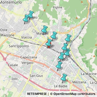 Mappa Via Palestro, 59100 Prato PO, Italia (1.85909)