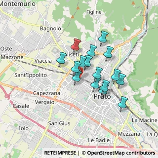 Mappa Via Palestro, 59100 Prato PO, Italia (1.37)