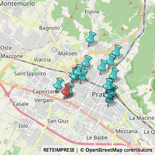 Mappa Via Palestro, 59100 Prato PO, Italia (1.4835)