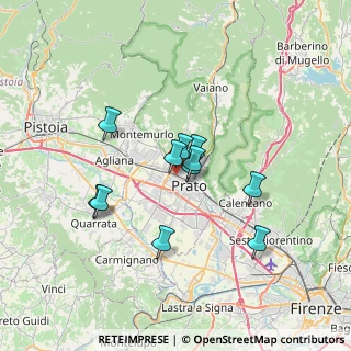 Mappa Via Palestro, 59100 Prato PO, Italia (5.48909)