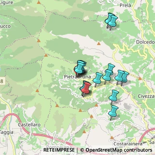 Mappa Via Dolcedo, 18010 Pietrabruna IM, Italia (1.50526)