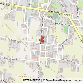 Mappa Via paolinelli liliano, 55014 Capannori, Lucca (Toscana)