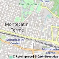 Kaart Montecatini Terme