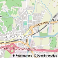 지도 Pieve a Nievole