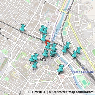 Mappa Piazza Martini, 59100 Prato PO, Italia (0.413)