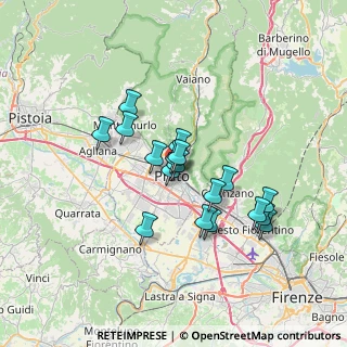 Mappa Piazza Martini, 59100 Prato PO, Italia (5.71)