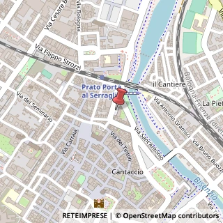 Mappa Via Giacomo Puccini, 4A, 59100 Prato, Prato (Toscana)