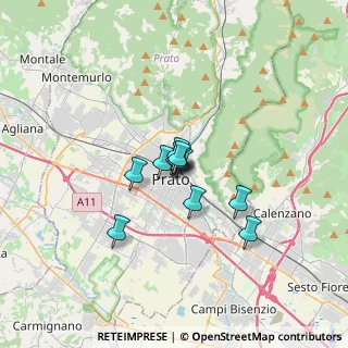 Mappa Piazza Martini, 59100 Prato PO, Italia (1.87545)