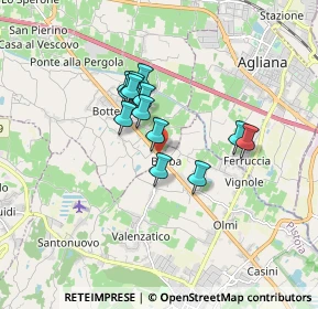 Mappa SS Fiorentina, 51039 Barba PT, Italia (1.27077)