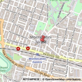 Mappa Piazza del Popolo, 21, 51016 Massa e Cozzile, Pistoia (Toscana)