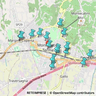 Mappa Corso Matteotti, 51016 Montecatini Terme PT, Italia (0.91438)
