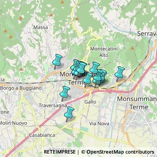 Mappa Via San Martino, 51016 Montecatini Terme PT, Italia (0.84722)