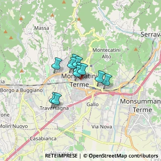 Mappa Via San Martino, 51016 Montecatini Terme PT, Italia (0.93667)