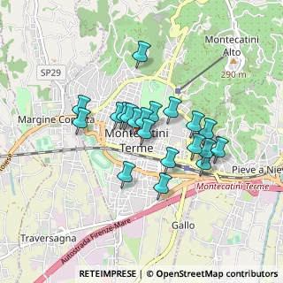 Mappa Via San Martino, 51016 Montecatini Terme PT, Italia (0.6785)