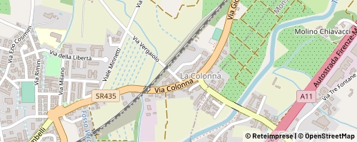Mappa Pieve a Nievole