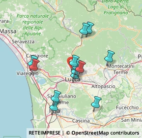 Mappa Via della Stazione, 55100 Lucca LU, Italia (12.64077)