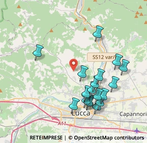 Mappa Via della Stazione, 55100 Lucca LU, Italia (4.04684)
