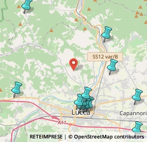 Mappa Via della Stazione, 55100 Lucca LU, Italia (5.89846)