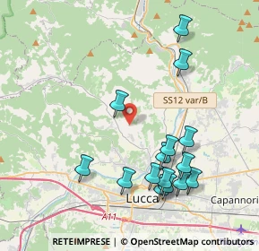 Mappa Via della Stazione, 55100 Lucca LU, Italia (4.334)