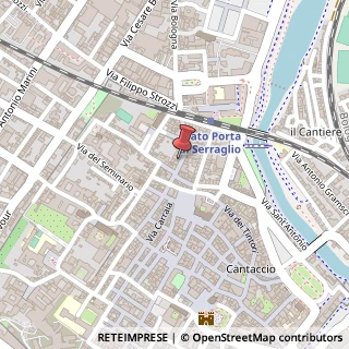 Mappa Via del Serraglio, 23, 59100 Prato, Prato (Toscana)