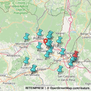 Mappa Via Mollungo, 51039 Quarrata PT, Italia (15.08474)
